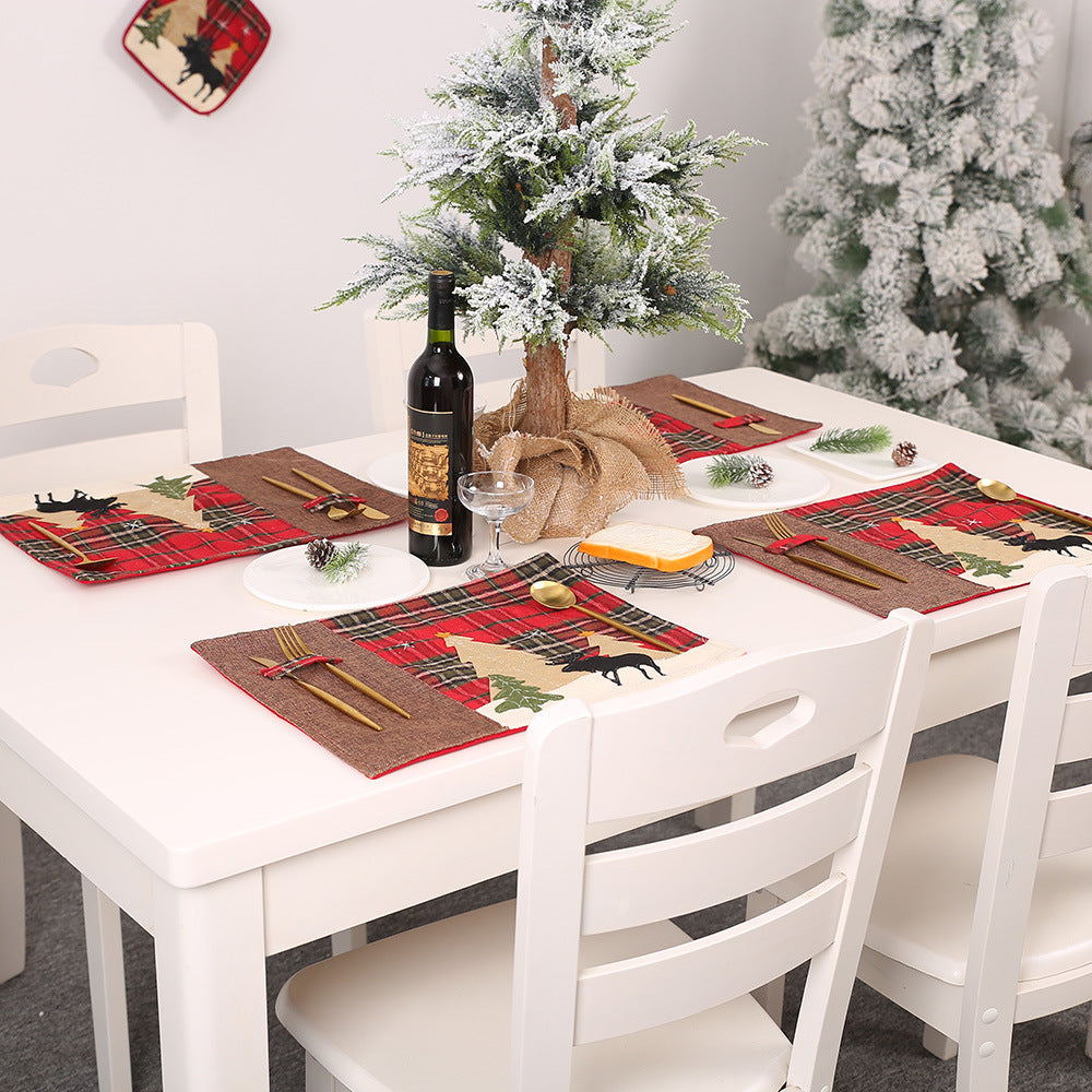 Christmas Plaid Placemat