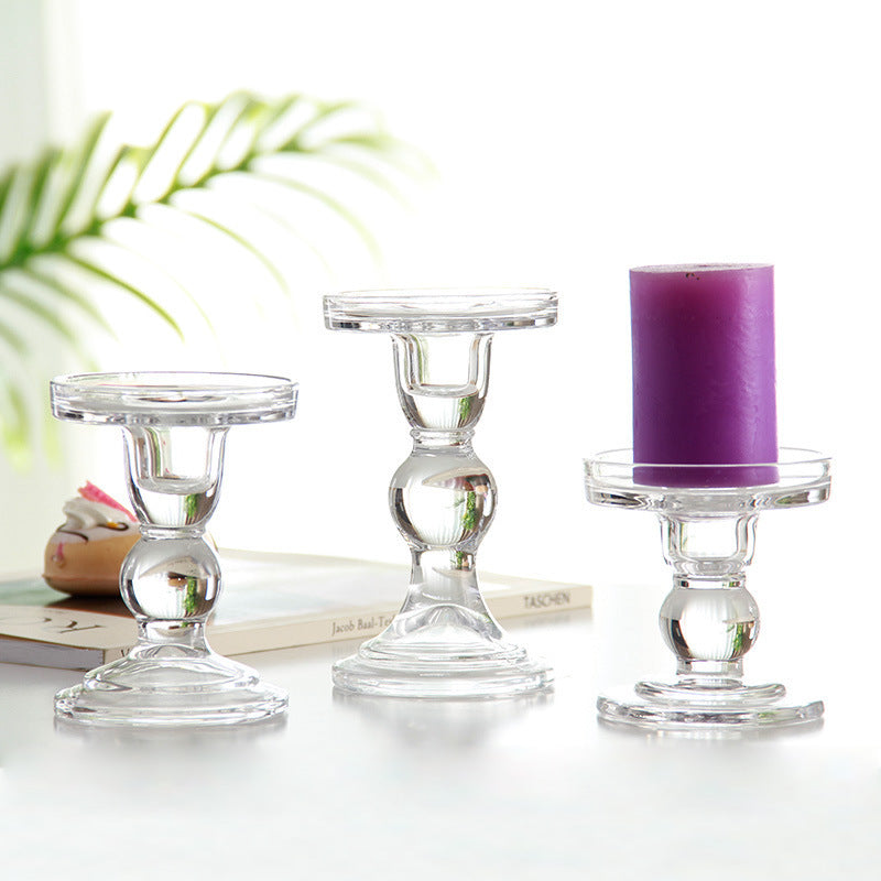 Candle glass holder