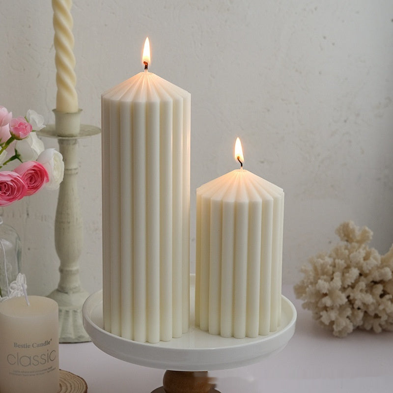 Geometric Line Art Aromatherapy Candle