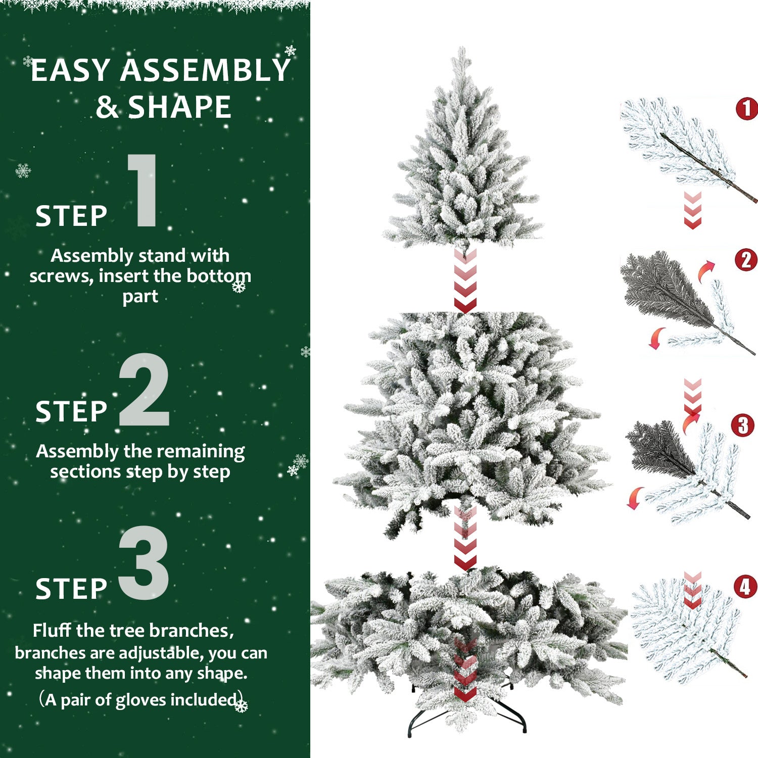 PVC Christmas Tree, Christmas Decorations
