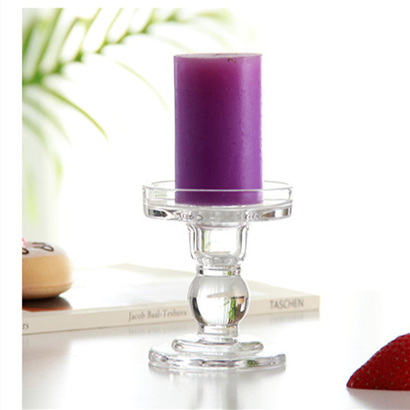 Candle glass holder