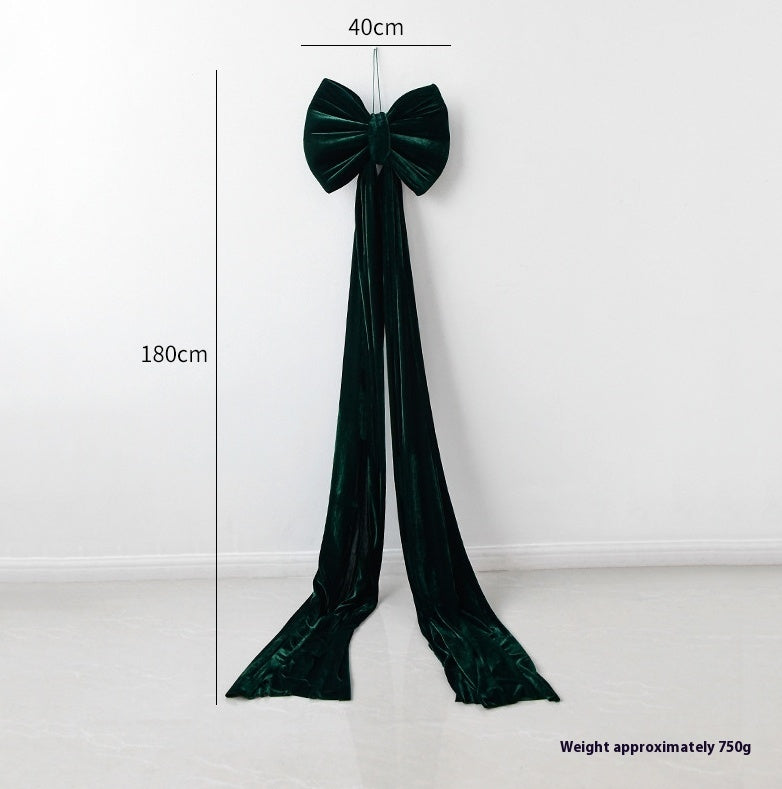 Christmas Decoration «Velvet Large Bow»