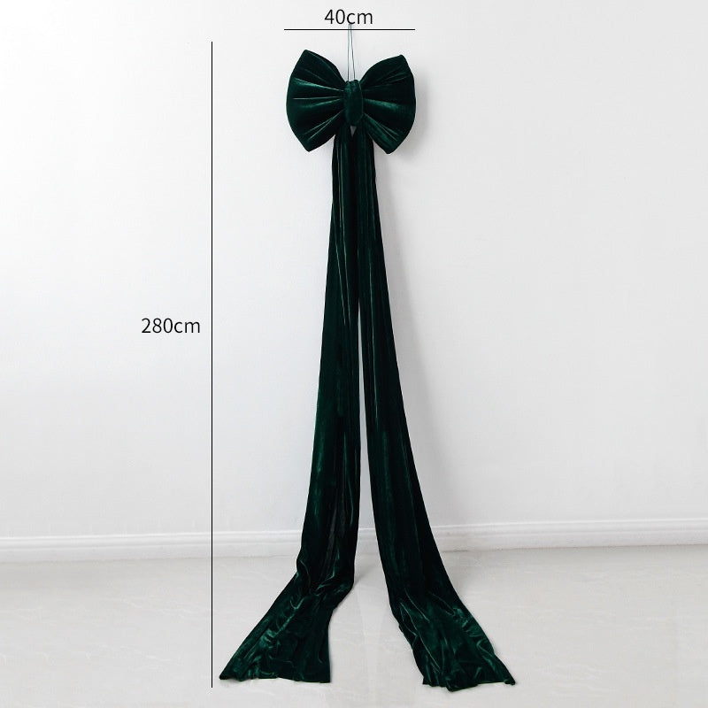 Christmas Decoration «Velvet Large Bow»