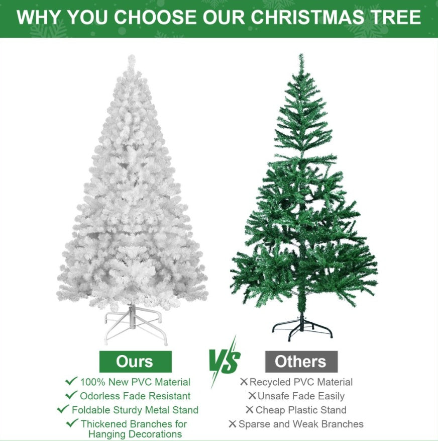 White Christmas Tree