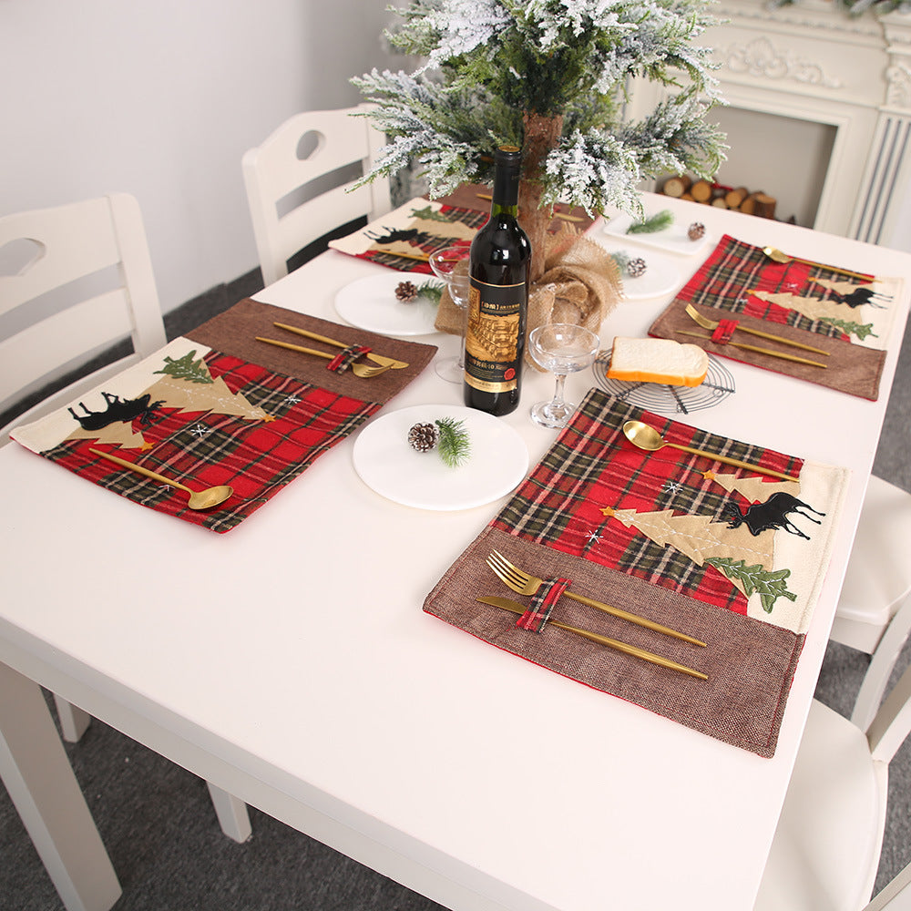 Christmas Plaid Placemat