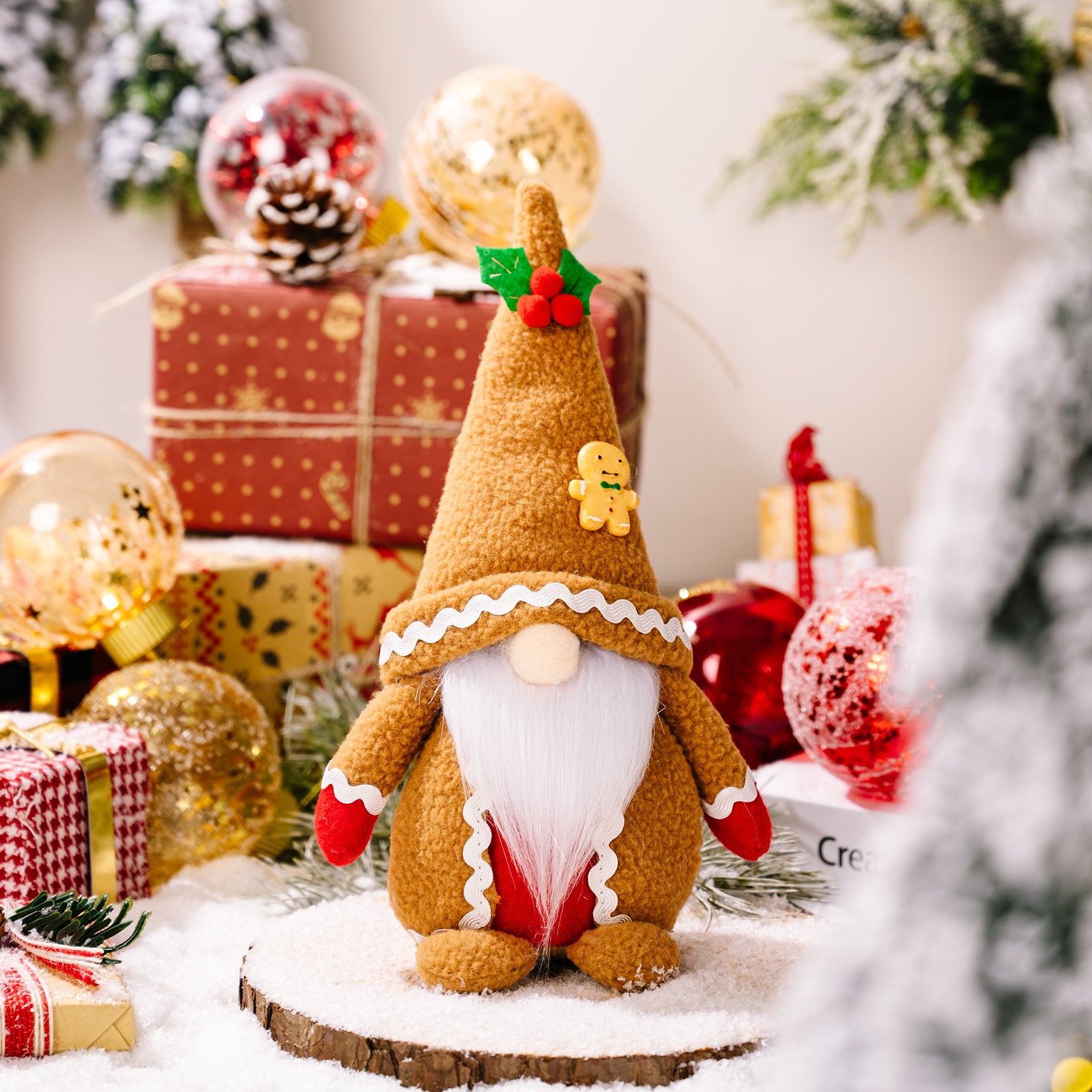 Christmas Decorative Faceless Doll