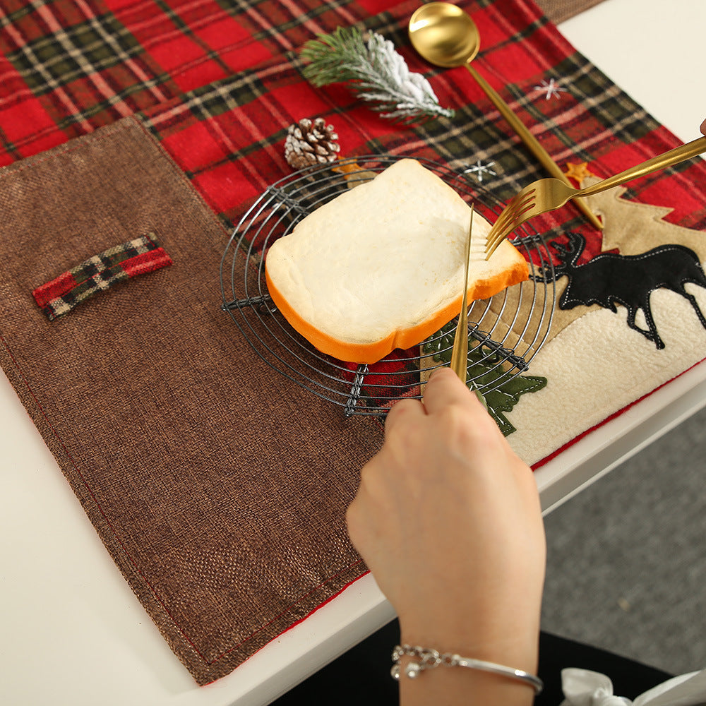 Christmas Plaid Placemat