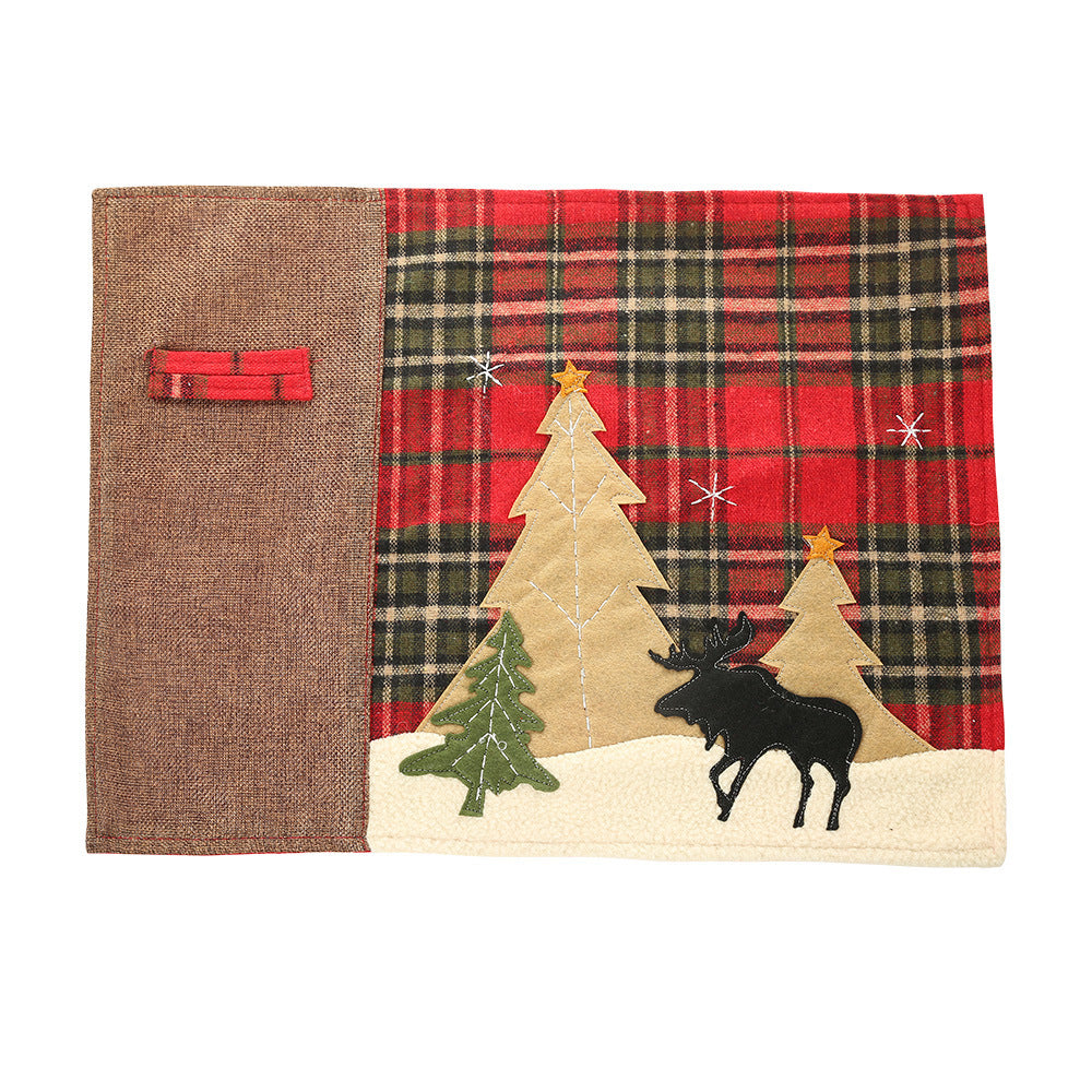 Christmas Plaid Placemat