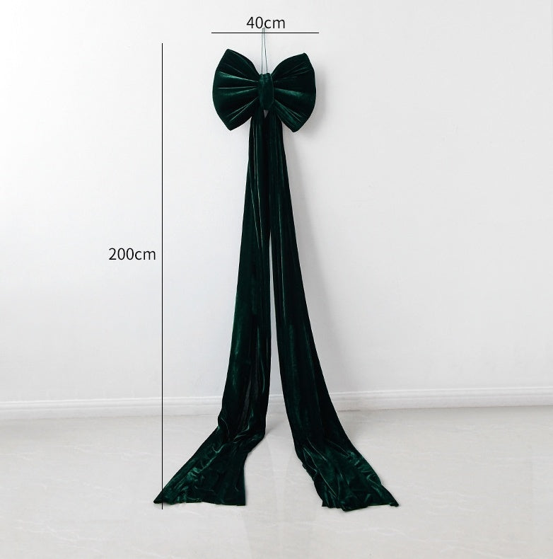 Christmas Decoration «Velvet Large Bow»
