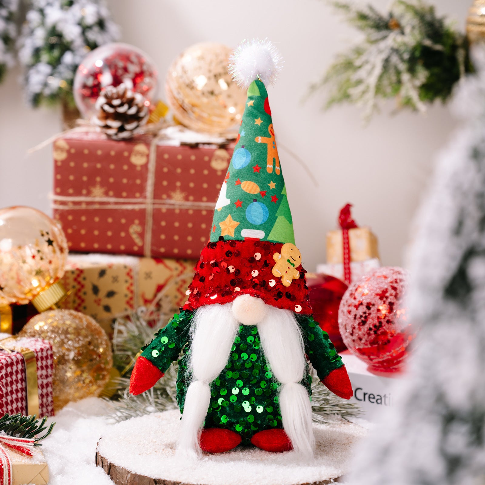 Christmas Decorative Faceless Doll